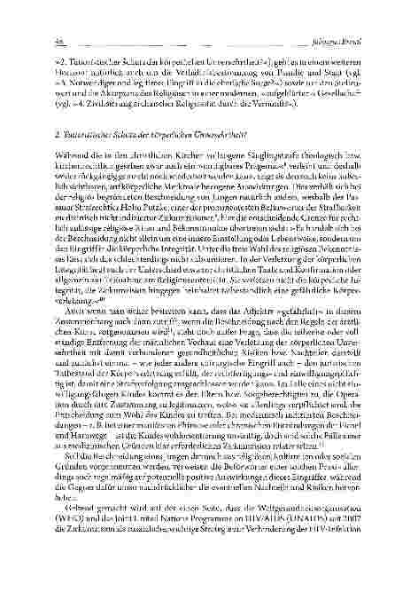 Vorschauseite 4: Gefährliche Körperverletzung im Namen der Religion?Kernfragen in der Beschneidungsdebatte aus ethischer Sicht