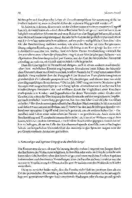 Vorschauseite 6: Gefährliche Körperverletzung im Namen der Religion?Kernfragen in der Beschneidungsdebatte aus ethischer Sicht