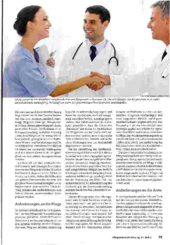 Vorschauseite 2: Hierarchische Dominanz der Medizin