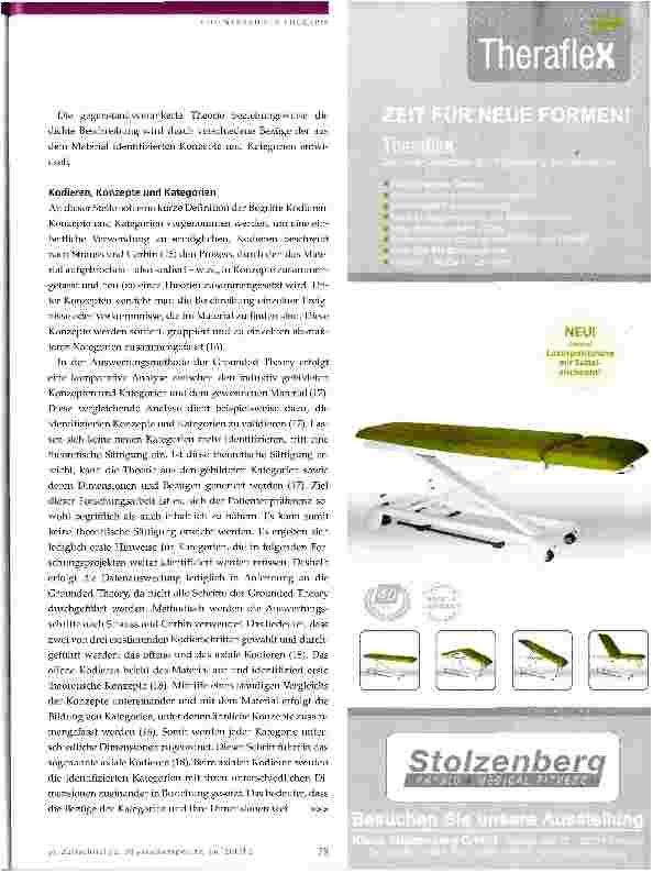 Vorschauseite 5: Patientenpräferenzen in der physiotherapeutisch-lymphologischen Behandlung