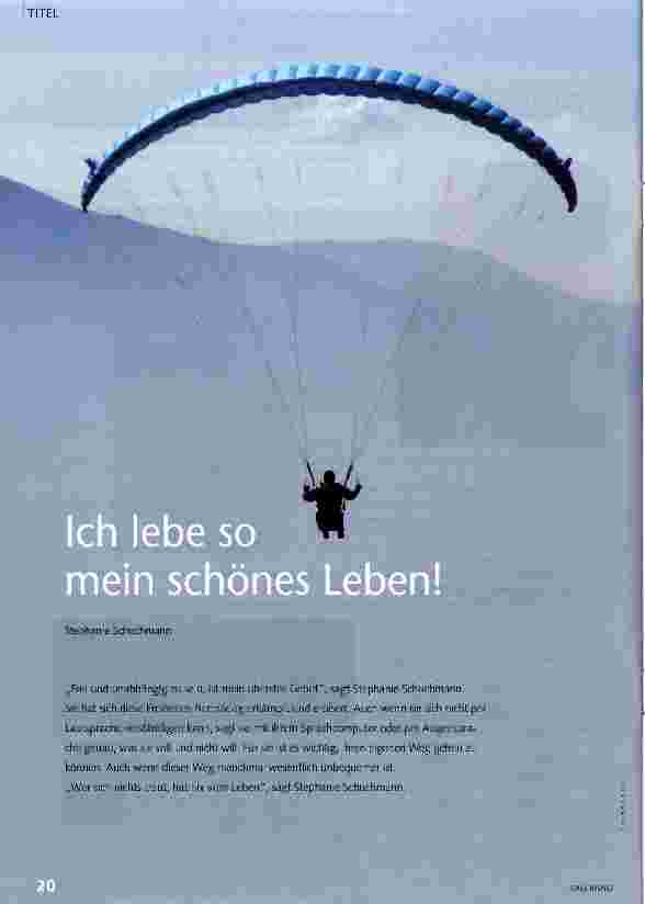 Vorschauseite 1: Ich lebe es so, mein schönes Leben!