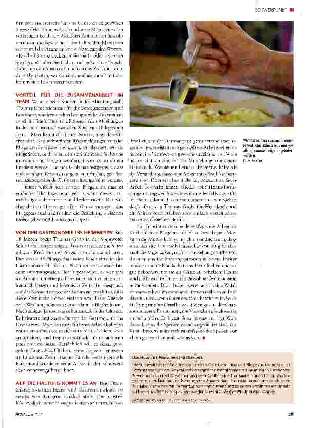Vorschauseite 3: Facetten der Heimküche