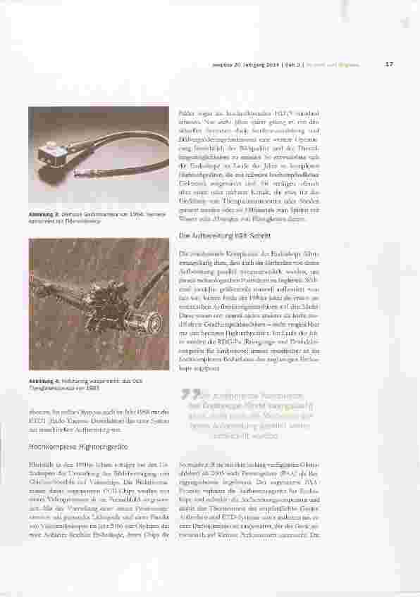 Vorschauseite 2: Eine lange Erfolgsgeschichte: Flexible Endoskope und ihre Aufbereitung