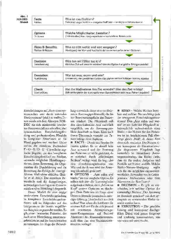 Vorschauseite 3: SICHER IN KRITISCHEN SITUATIONEN ENTSCHEIDEN