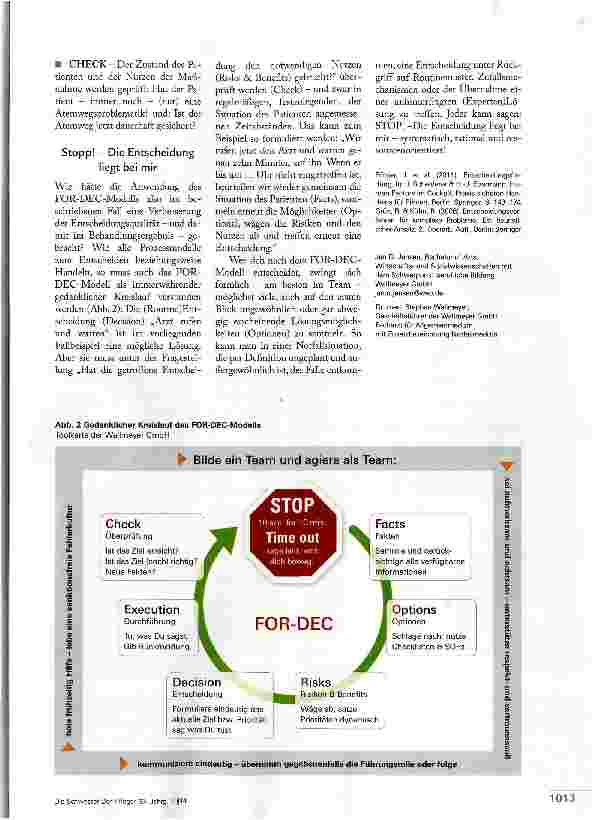 Vorschauseite 4: SICHER IN KRITISCHEN SITUATIONEN ENTSCHEIDEN