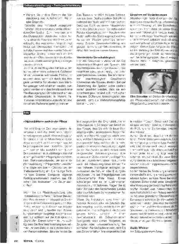 Vorschauseite 3: Wenn die Sinne in die Jahre kommen