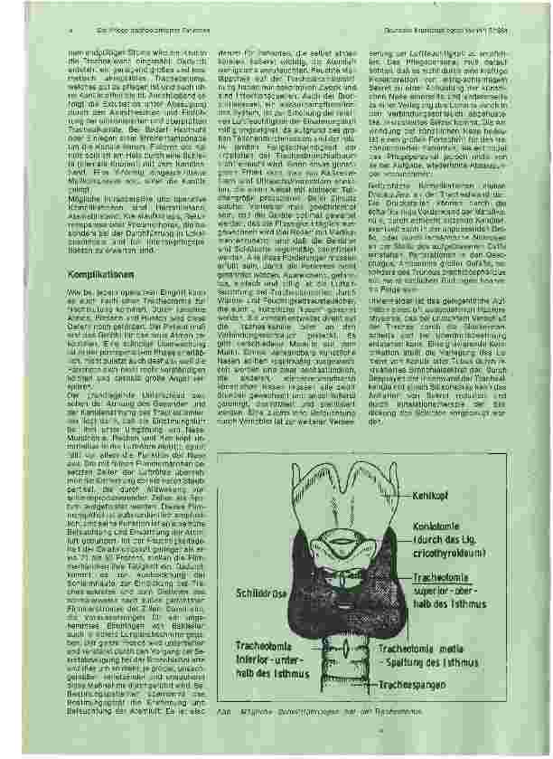 Vorschauseite 3: Die Pflege tracheotomierter Patienten