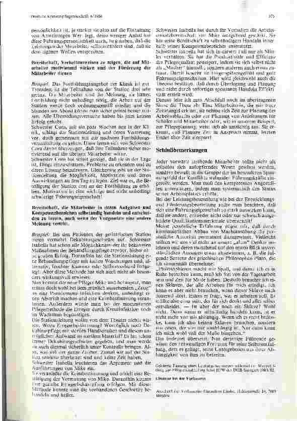 Vorschauseite 3: Die Beurteilung von Führungsfähigkeiten