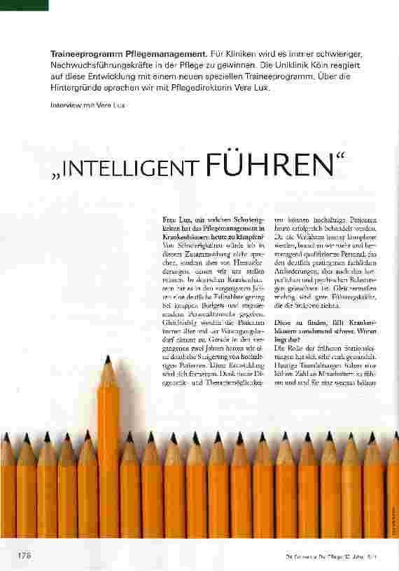 Vorschauseite 1: INTELLIGENT FÜHREN