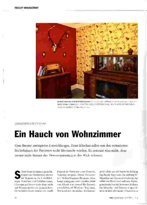 Vorschauseite 1: Ein Hauch von Wohnzimmer