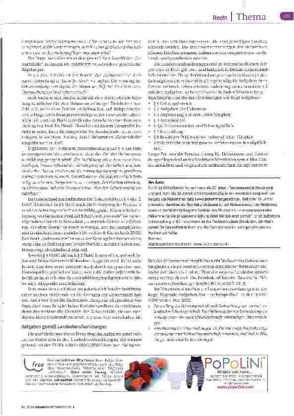 Vorschauseite 2: Was darf die Hebamme?