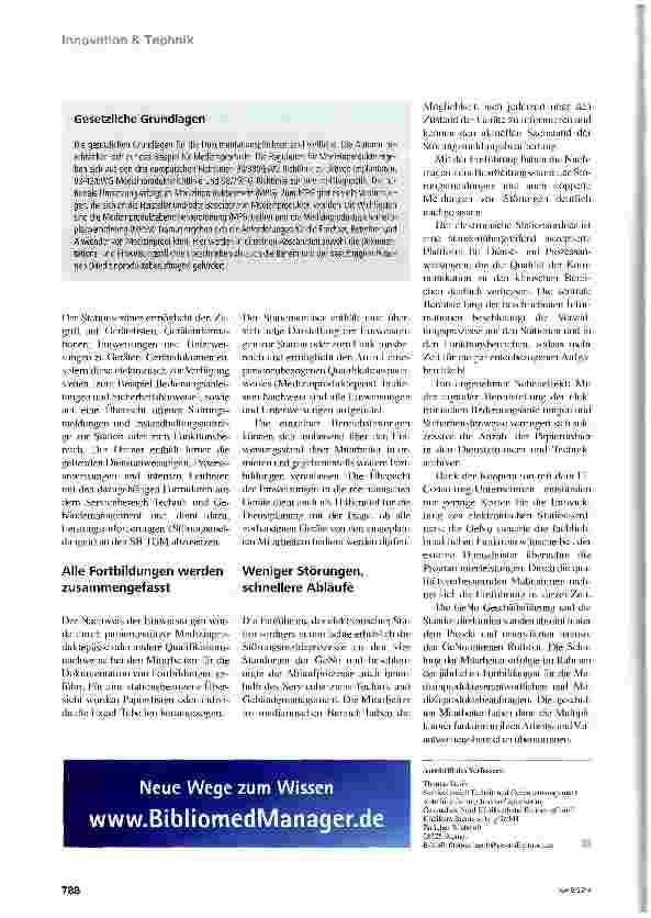 Vorschauseite 3: Wartung ohne Warten