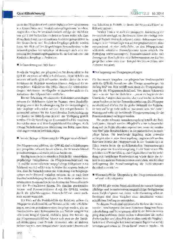 Vorschauseite 5: Probleme in der Frühgeborenenversorgung durch G-BA-Richtlinie