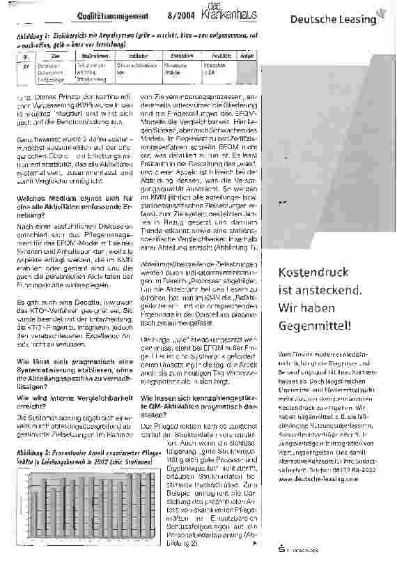 Vorschauseite 2: QualitätsmanagementQualitätsberichterstattung -Nutzen für wen?