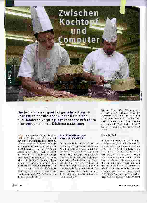 Vorschauseite 1: Zwischen Kochtopf und Computer