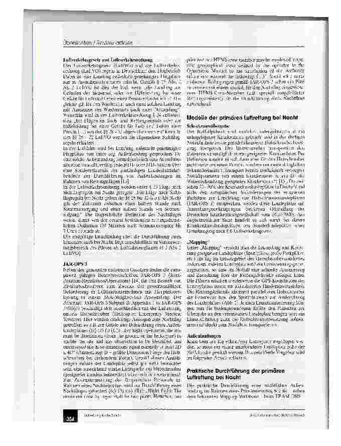 Vorschauseite 3: Primäre Luftrettung in der Nacht: Grundlagen und praktische Durchführung