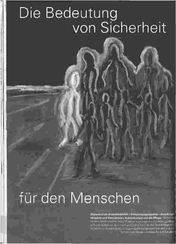 Vorschauseite 1: Die Bedeutung von Sicherheit für den Menschen