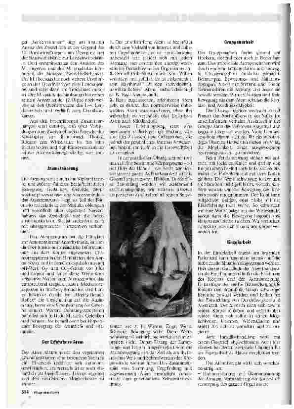 Vorschauseite 2: Atmen und Atemerfahrung