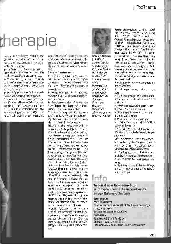 Vorschauseite 2: Pflegekompetenz für die Schmerztherapie