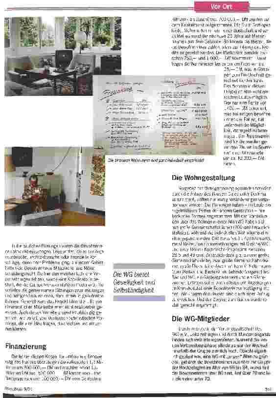 Vorschauseite 2: Eine starke Frauen-WG Elf betagte Frauen haben sich in Göttingen zu einer autonomen Wohngemeinschaft zusammengetan