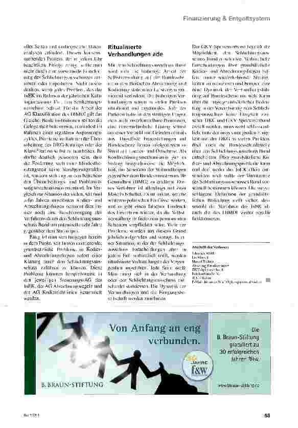 Vorschauseite 4: Ende des Dauerstreits?