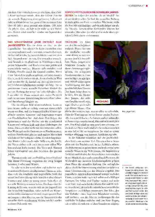 Vorschauseite 2: Die Stufen der Liebe im Spiegel der Jahreszeiten