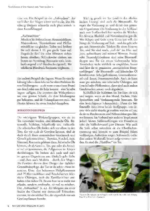 Vorschauseite 3: Die Kunst des Teemischens