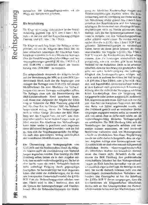 Vorschauseite 4: Häusliche Krankenpflege Versorgungsvertrag -Fortgeltungszusage -Partnerschaftsmodell