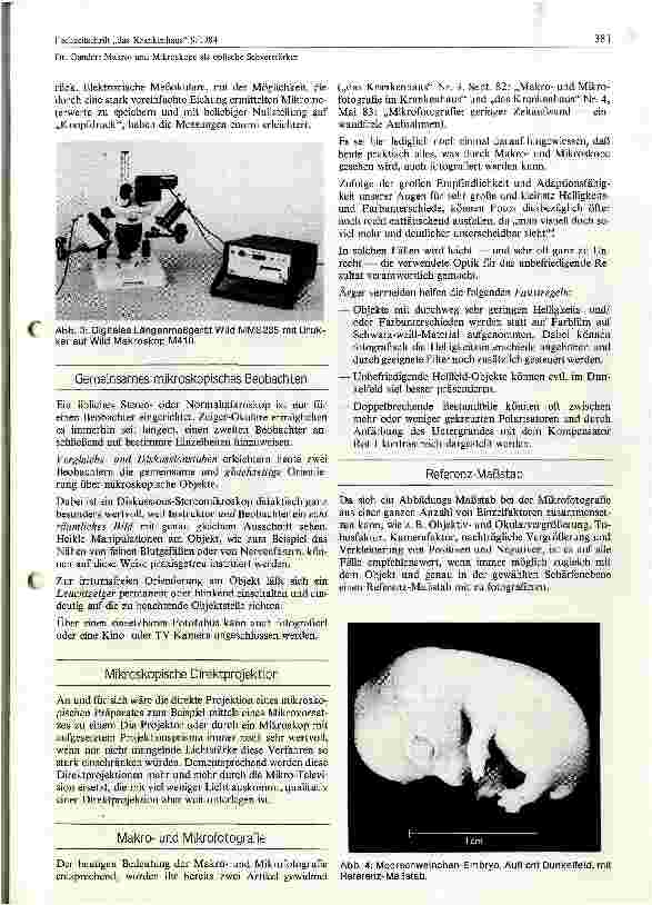 Vorschauseite 3: Makro-und Mikroskope als optische Sehverstärker
