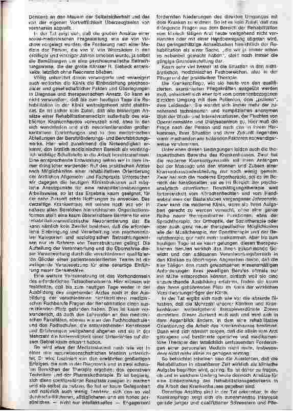 Vorschauseite 2: Rehabilitation als klinische Aufgabe