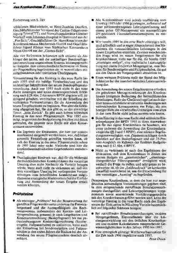 Vorschauseite 3: Zur Zusammenarbeit von Krankenhaus und Sozialstation