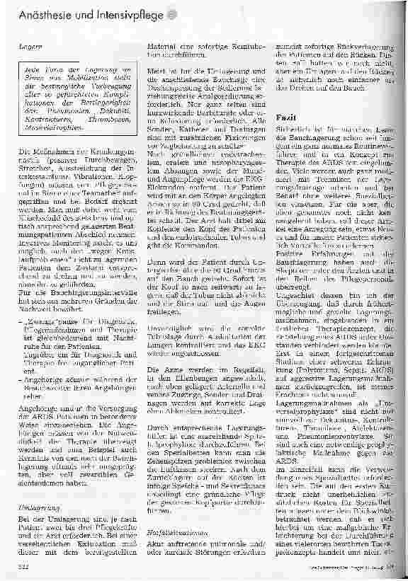 Vorschauseite 6: ARDS - Pflegerische Aspekte