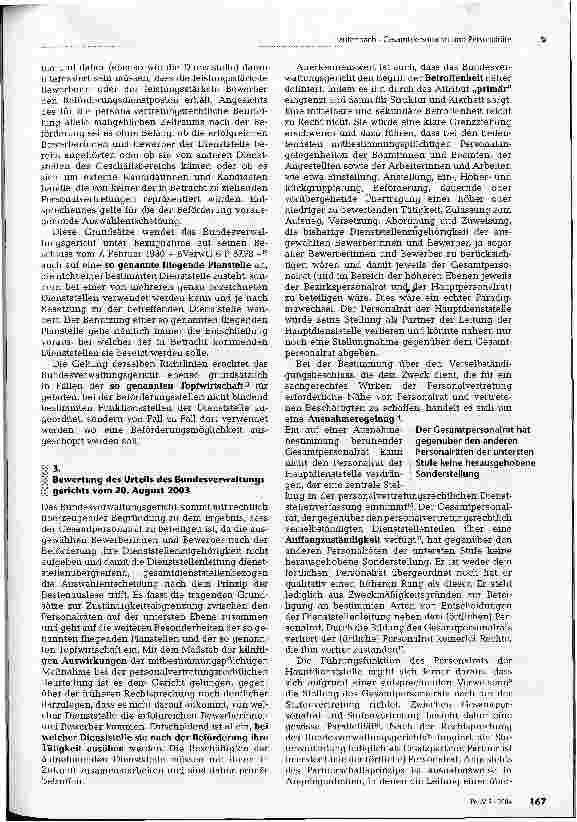 Vorschauseite 4: Gesamtpersonalrat und Personalräte