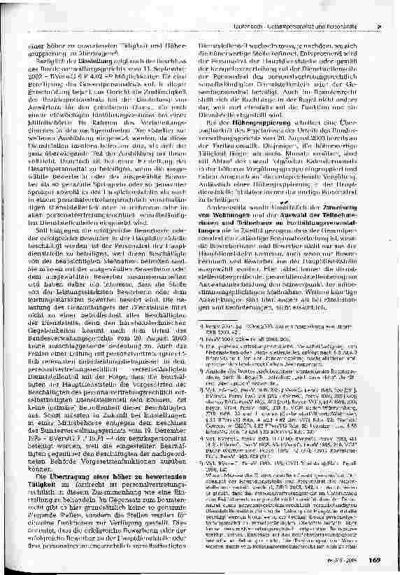 Vorschauseite 6: Gesamtpersonalrat und Personalräte