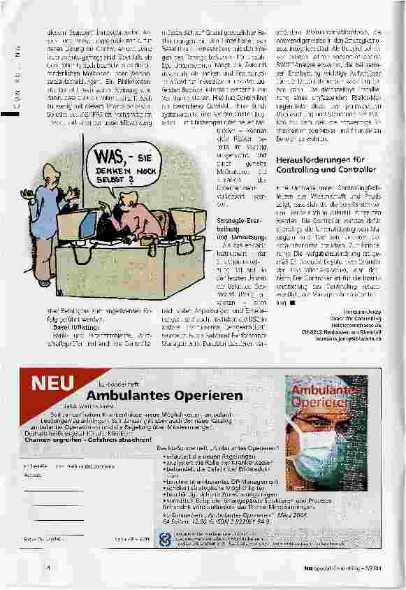 Vorschauseite 3: Internationale Trends im Controlling