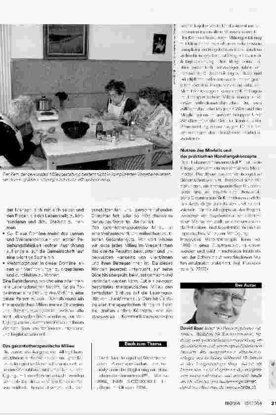 Vorschauseite 2: Integrative Gerontotherapie