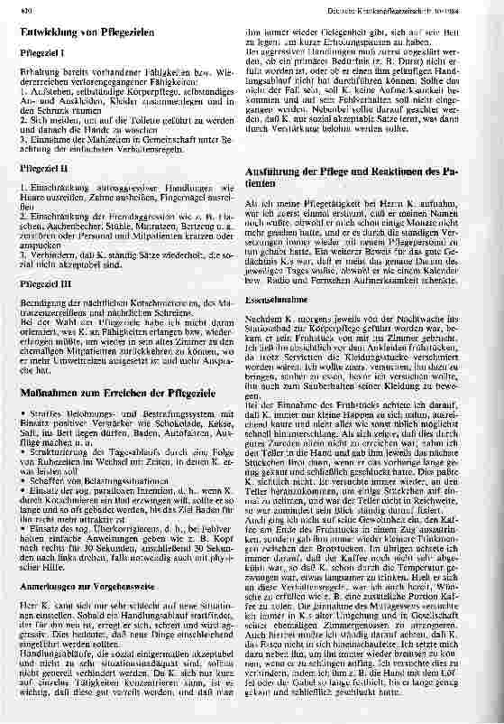Vorschauseite 3: Die Pflege des Patienten K.