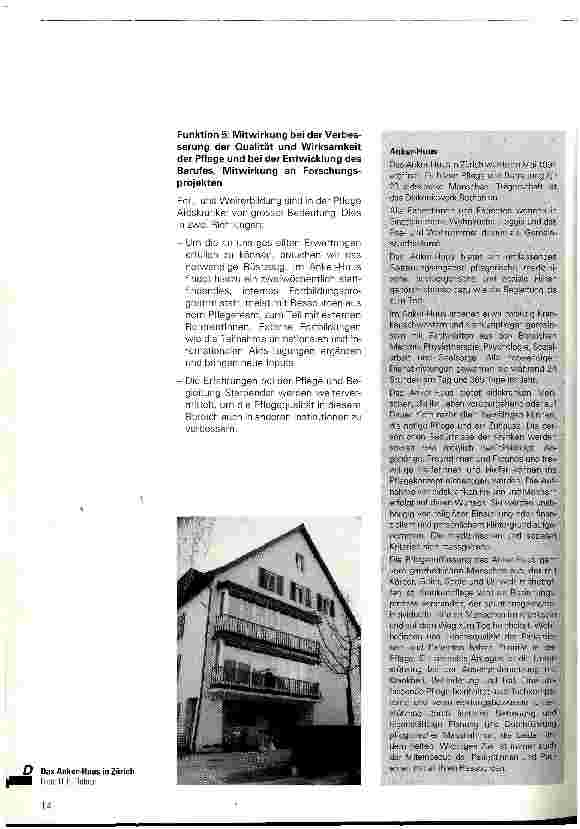 Vorschauseite 3: Die Pflege von aidskranken Menschen