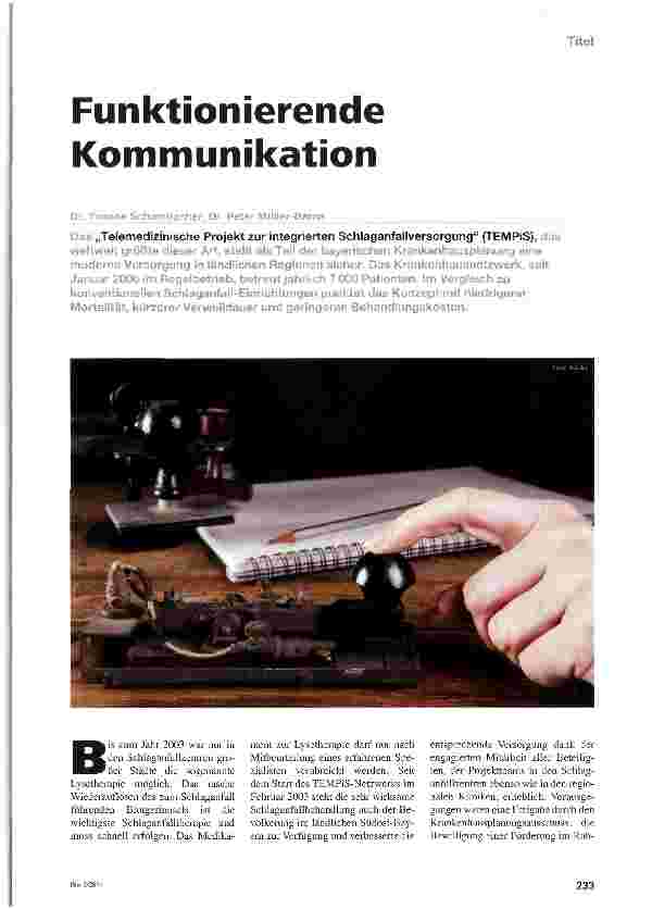 Vorschauseite 1: Funktionierende Kommunikation