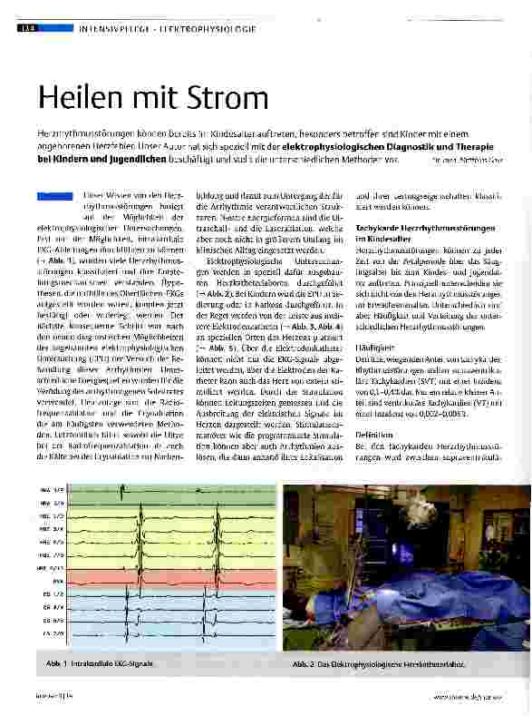 Vorschauseite 1: Heilen mit Strom
