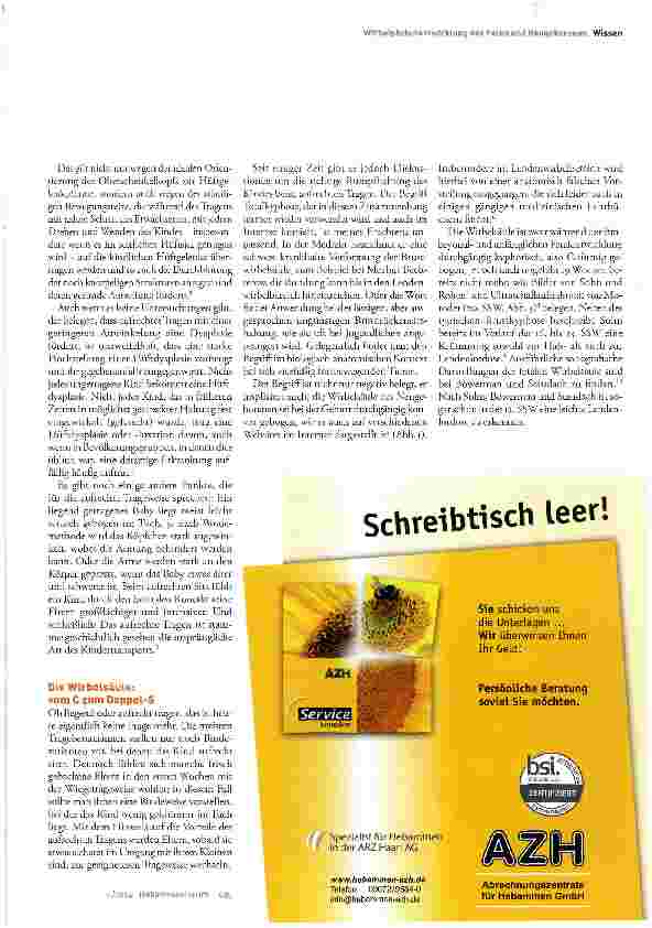 Vorschauseite 2: Haltung bewahren