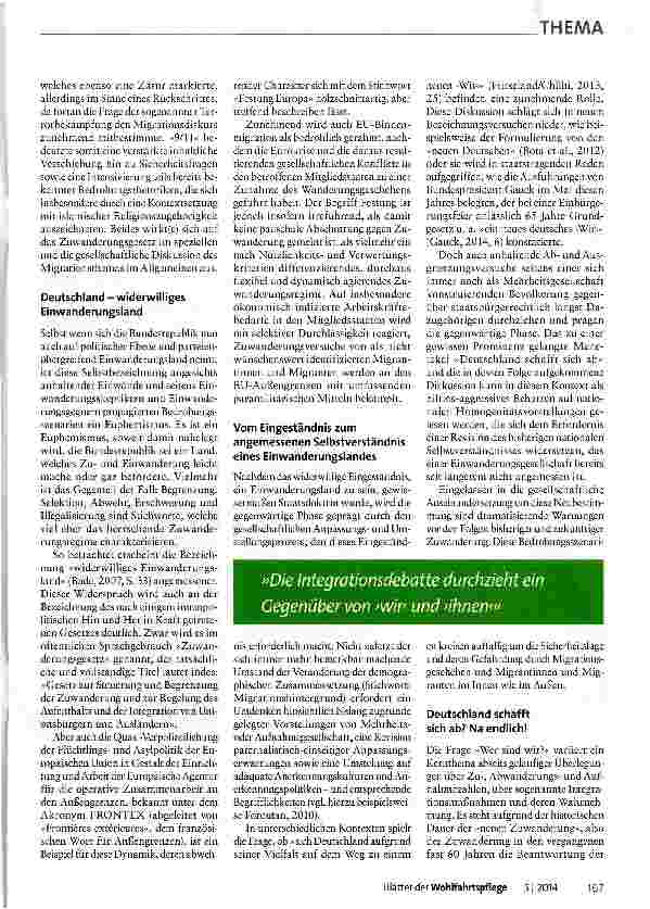 Vorschauseite 5: Deutschland und seine Migranten