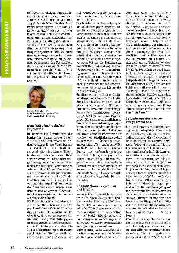 Vorschauseite 2: Pflege im Prozess