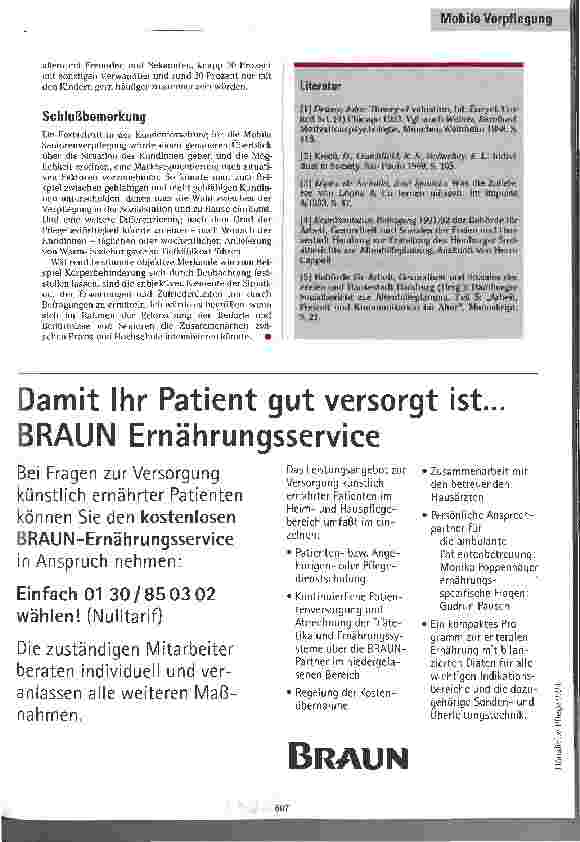 Vorschauseite 5: Änderung der Speisekarte Befragungen von NutzerInnen mobiler Senioren verpflegung und die Auswirkungen auf die Dienstleistung Essen auf Rädern