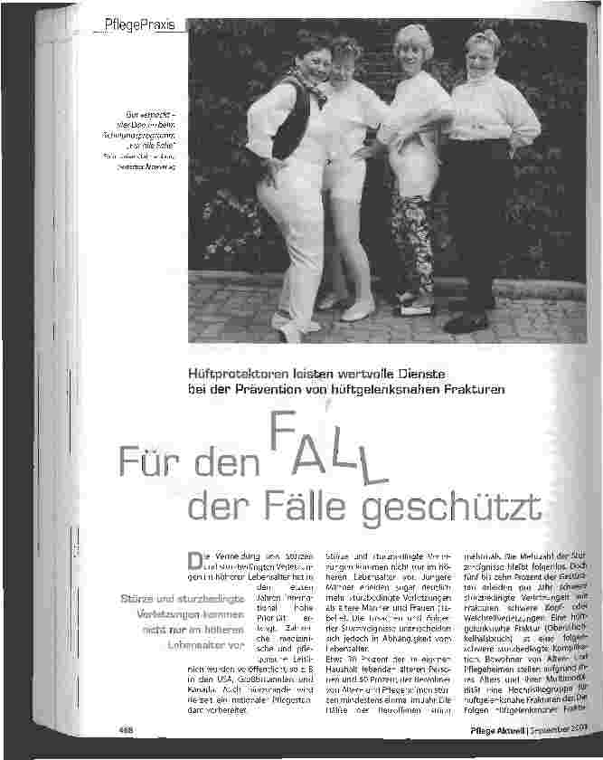 Vorschauseite 1: Für den Fall der Fälle geschützt
