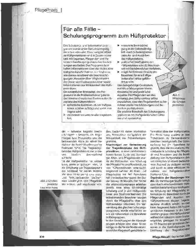 Vorschauseite 3: Für den Fall der Fälle geschützt
