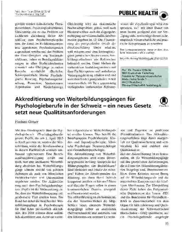 Vorschauseite 2: Direktausbildung: Der Psychotherapeut als Scientist-Practitioner Bologna, Staatsexamen, Approbation und sozialrechtliche Zulassung