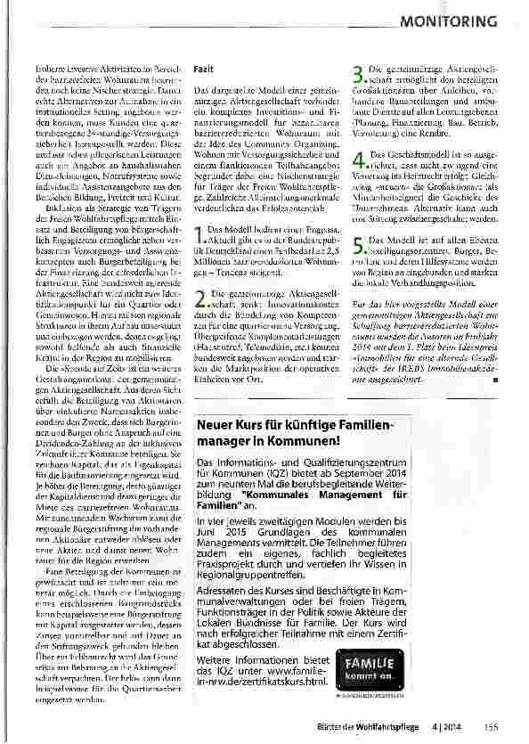 Vorschauseite 3: Bürger stiften Zukunft