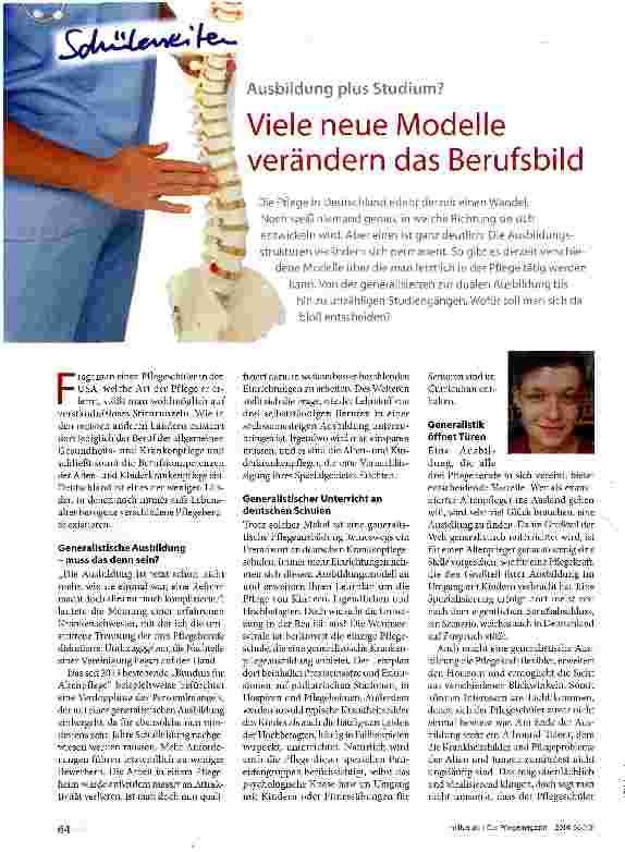 Vorschauseite 1: Viele neue Modelle verändern das Berufsbild
