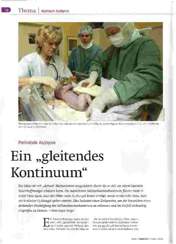 Vorschauseite 1: Ein „gleitendes Kontinuum